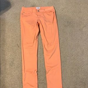 Celebrity pink skinny jeans